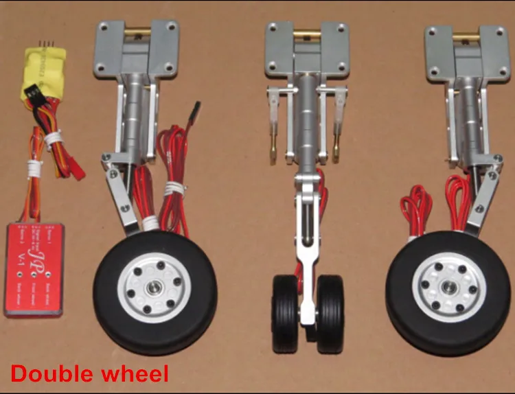 JP Hobby металлический посадочный механизм, комплект тягового колеса, тормоза с инмятом, посадочный механизм, набор для 3-5 кг самолетов с фиксированным крылом