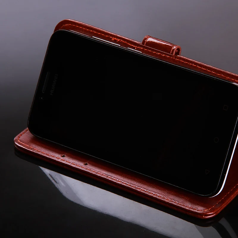

Flip Vintage Cover For Fly FS409 Stratus 9 Case Cover Wallet Case with Card Slot and Kickstand PU Leather Flip Flap Phone Cases