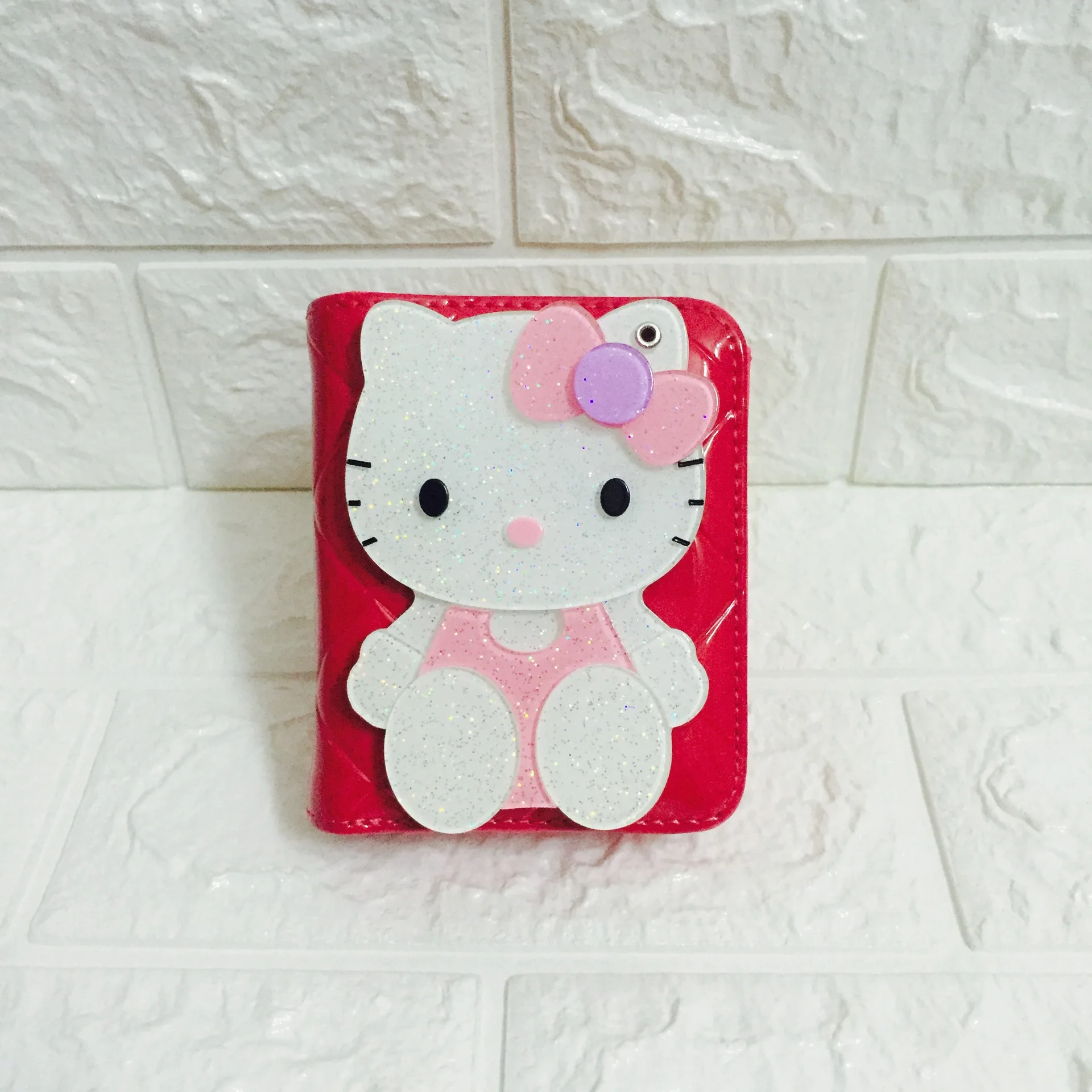 Доллар цена карман hello kitty кошельки короткие маленькие милые женские кожаные бумажники, Женский кошелек Carteira Feminina 45