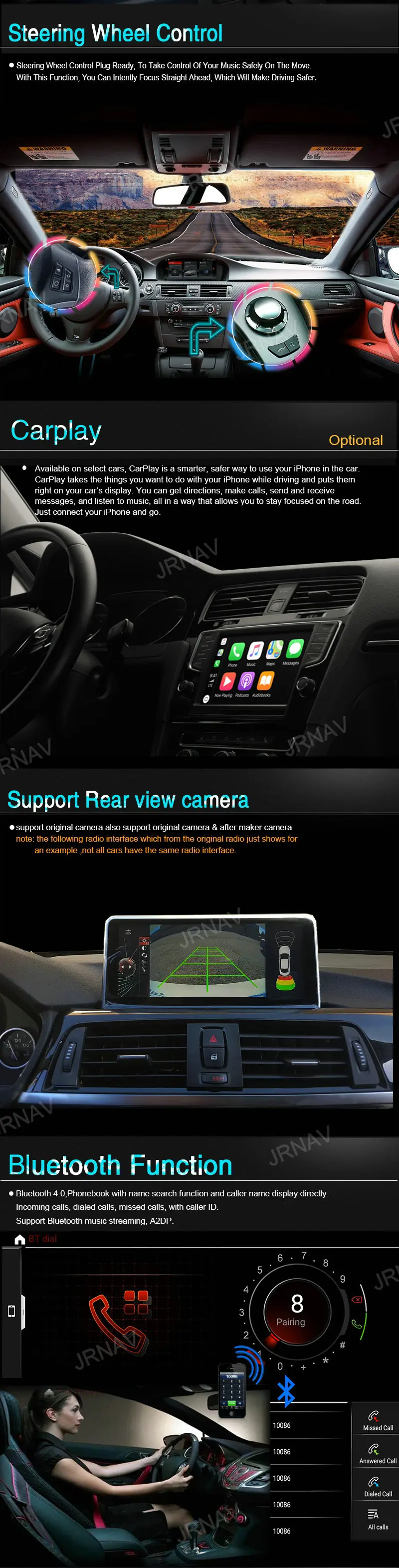 Perfect ID7 Android 9.0 Car DVD player FOR bmw X3 F25 FOR bmw X4 F26 car audio head device monitor stereo ips screen receiver 3