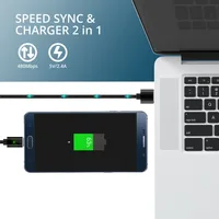 FONKEN Магнитный Micro USB кабель магнит мини usb кабель для зарядки телефона 1м 2м 3A мобильный Quick Charge шнур Android быстрые кабели для передачи данных