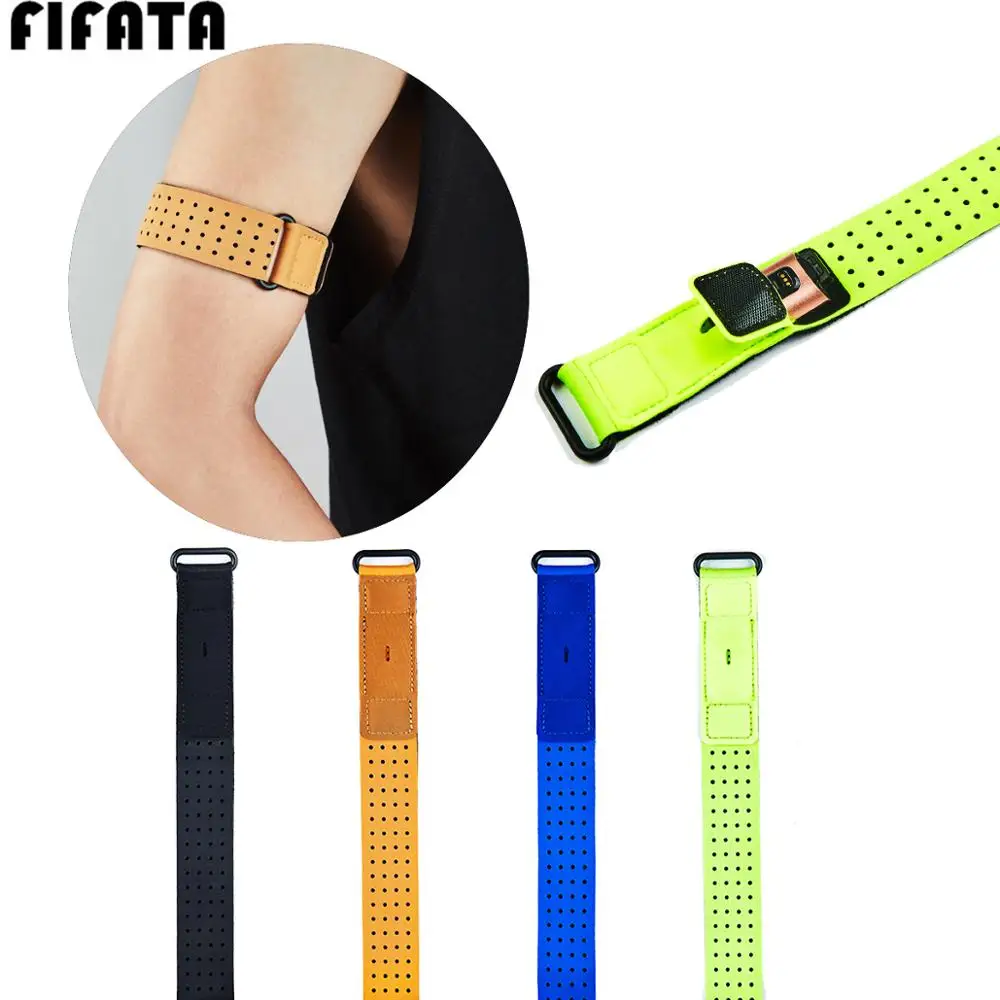 Смарт браслет FIFATA нейлоновый холщовый ремешок для Xiaomi Mi Band 4 3 2 1 Garmin Vivofit jr Fibit Charge