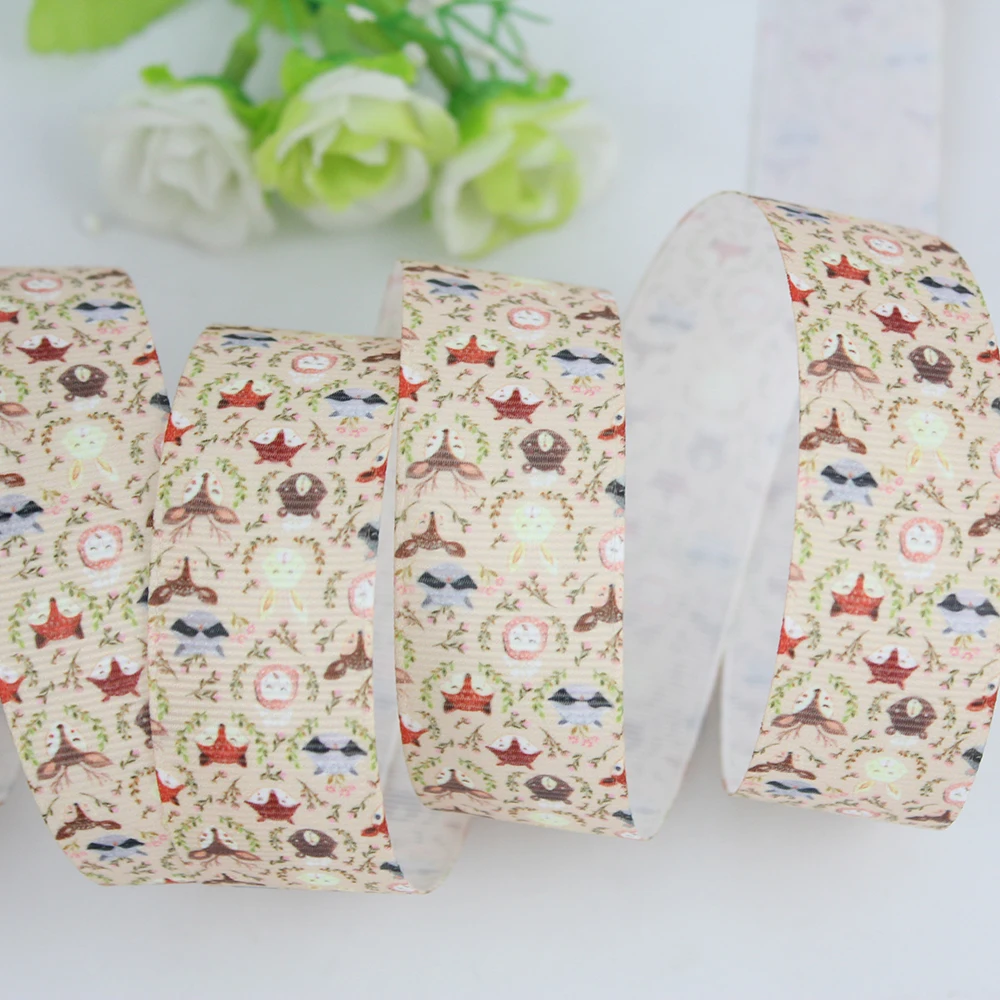 animal ribbons with printing (2)