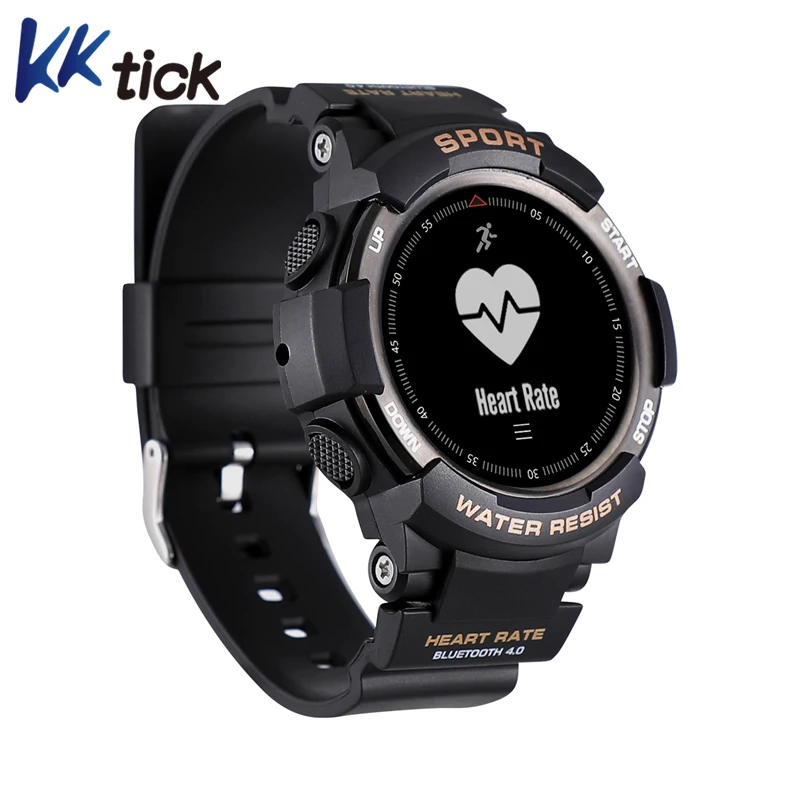 KKTICK F6 Смарт часы телефон NRF51822 Smartwatch для Для мужчин IP68 сна монитор удаленной