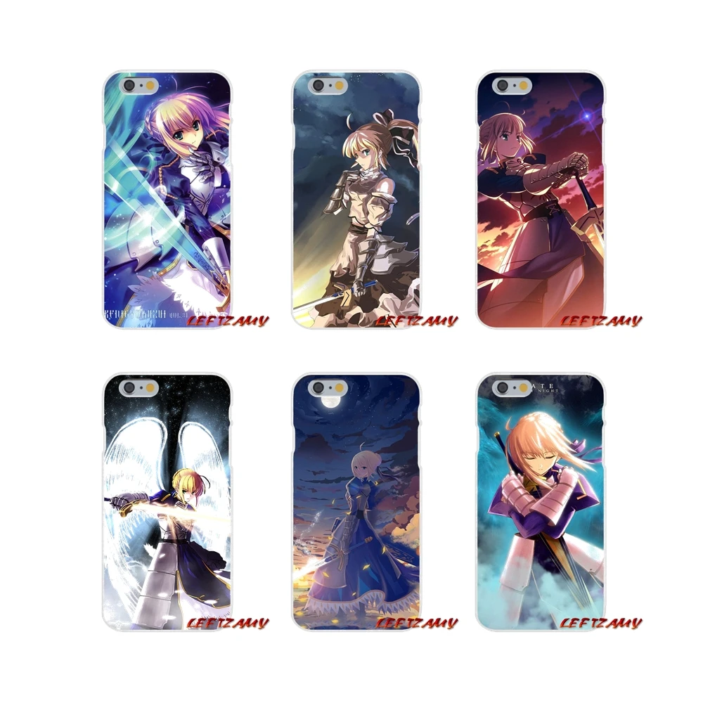 Saber Fate stay night аксессуары чехлы для телефонов Чехлы Huawei P Smart Mate Honor 7A 7C 8C 8X9 P10 P20 Lite Pro