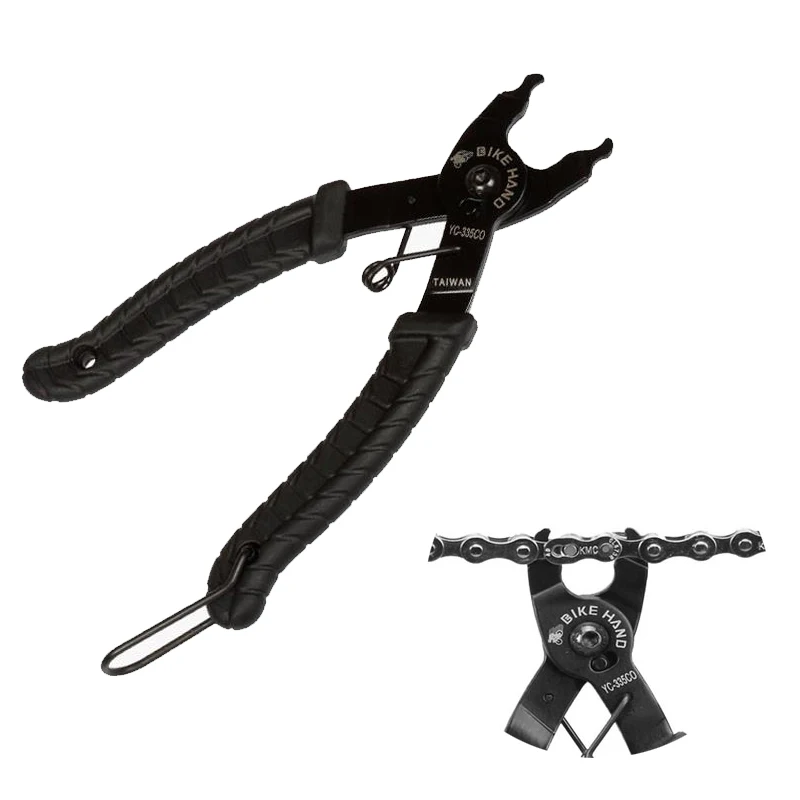 NEW Bicycle Open Close Chain Magic Buckle Repair Removal Tool Bike Master Link Plierin Bicycle