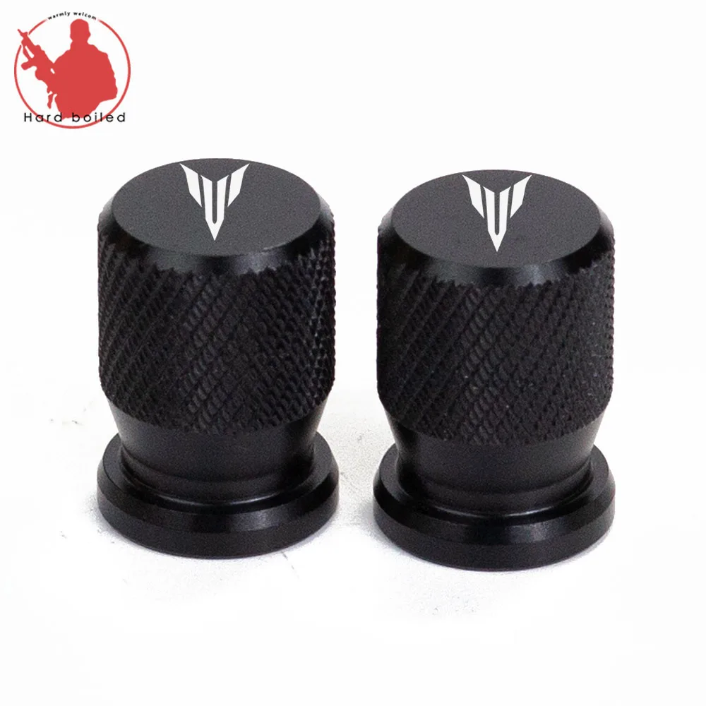 Motorcycle Accessories Wheel Tire Valve caps CNC Aluminum Airtight cover For YAMAHA MT03 MT07 MT09 MT10 (2)