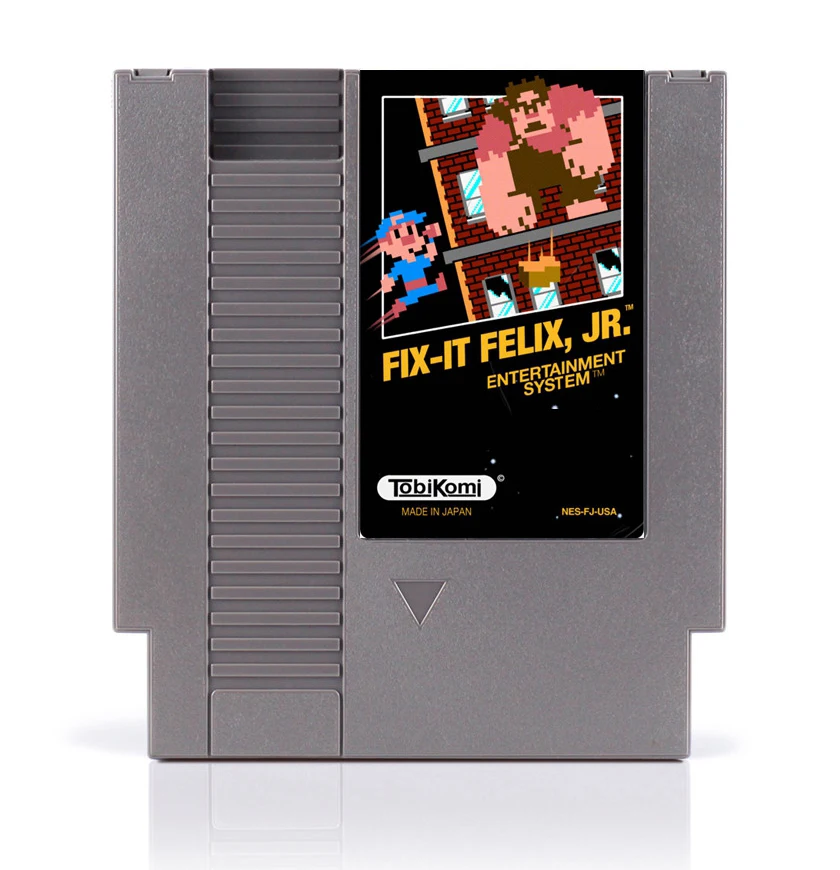 

Fix-it Felix Jr 8 Bit Game Card for 72 Pins Game Console