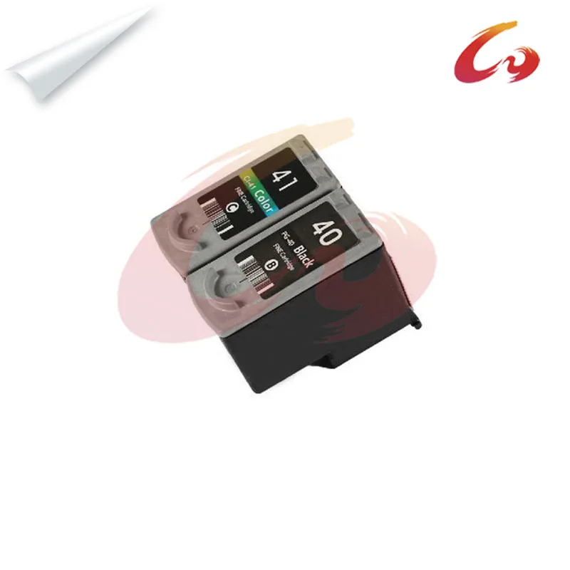 2 PG 40 CL 41 Compatible Ink Cartridge For canon pixma mp160 ink cartridge printer MP180 MP190