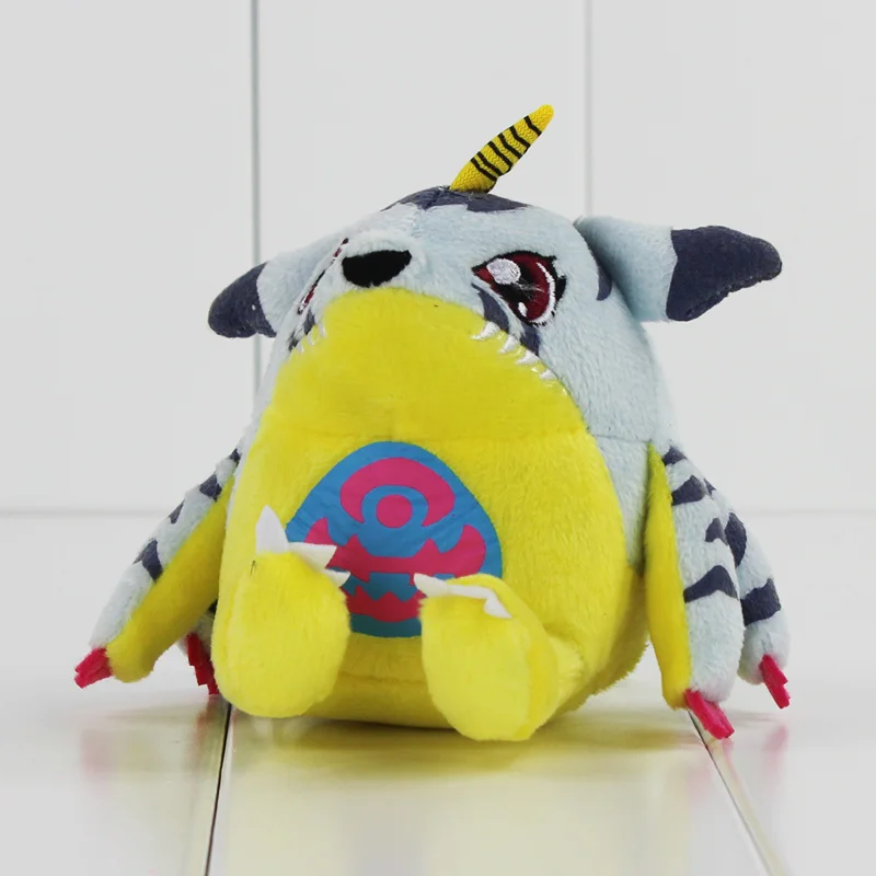 Горячие 6 видов Digimon плюшевые Patamon Agumon Yagami Taichi кулон брелок игрушки прекрасные подарки - Цвет: C