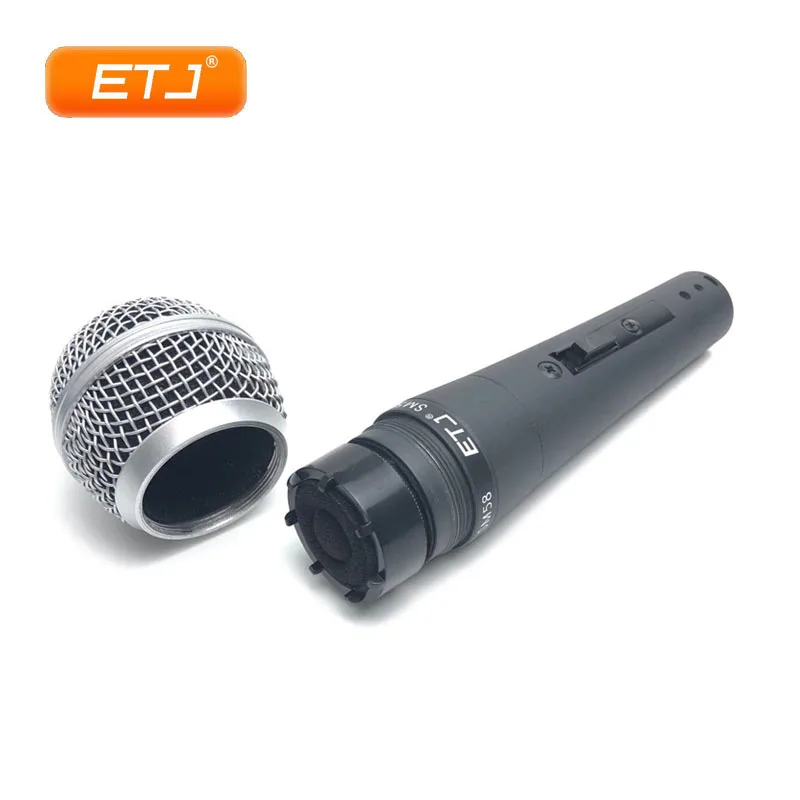 SM58S с переключателем вокальный микрофон SM58s Чистый Звук Караоке динамический металлический корпус микрофон ручной микрофон
