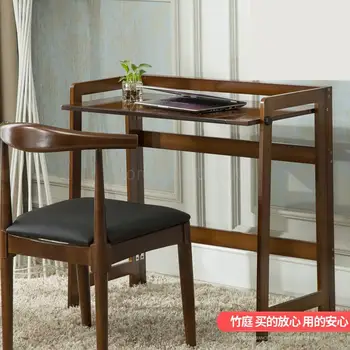 

Bamboo Courtyard Foldable Computer Table Household Modern Simple Nanzhu Office Table Writing Table Assembly Table