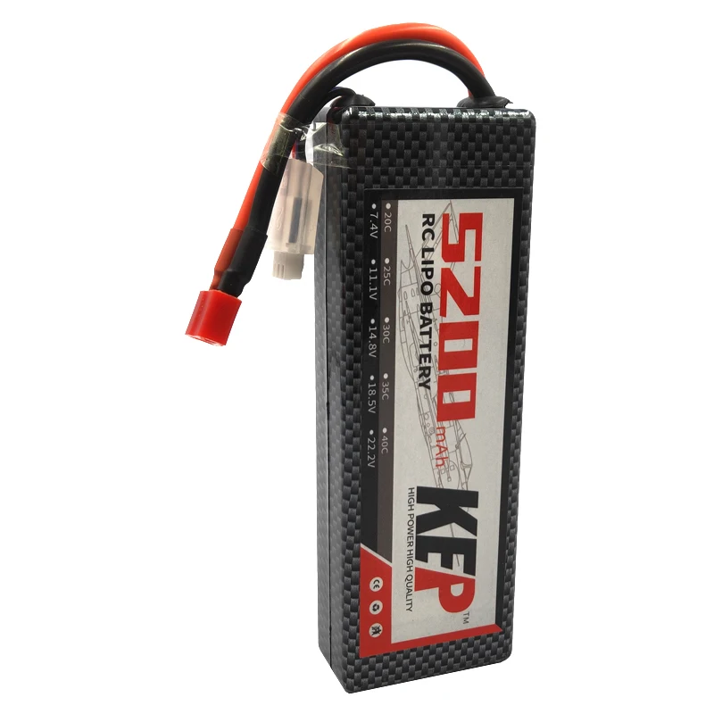 2s Высокая мощность 1 шт. 2 3 RC Lipo батарея 2S 7 4 V 5200mAh 35C Жесткий Чехол для