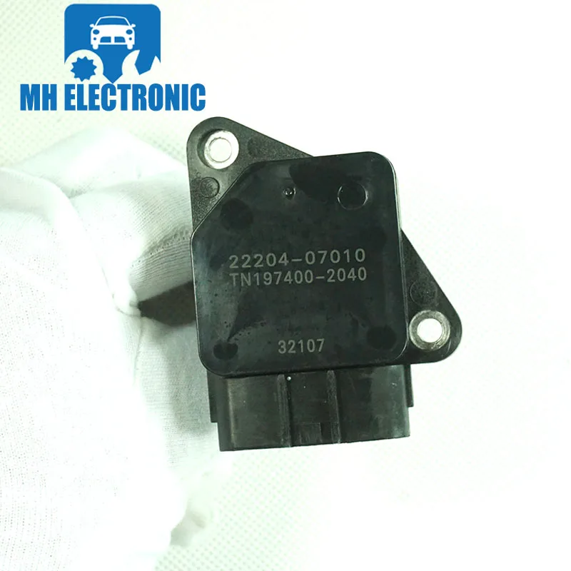 MH ELECTRONIC Mass Air Flow Meter Sensor MAF for Toyota Camry Pronard Solara Sienna Tacoma Avalon Tundra 22204-07010 197400-2040