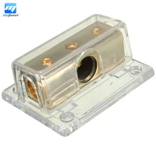 Nuevo Coche de $ Number Vías de Audio Estéreo Amplificador de Potencia/Divisor de Cable de Tierra Bloque de Distribución 1/0ga