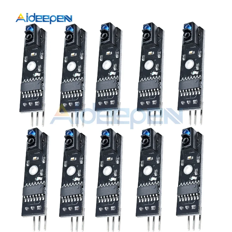 

10Pcs/lot 1 channel IR Infrared Line Track Follower Sensor TCRT5000 Obstacle Avoidanc For Arduino AVR ARM PIC DC 5V