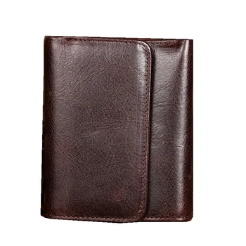 

Vintage Men short Wallets Genuine Leather Purse Man Card Holder Wallet money organizer bag purse Male Wallet cartera clip money