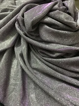 

Embroidered Net Fabric with beads With super Quality DiuDiu-10775 African Tulle Lace Fabric For party Dress