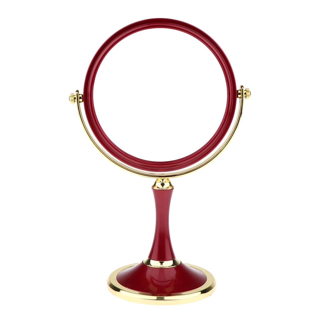 Premium Desktop Makeup Beauty Vanity Mirror for Countertop Cabinet Desk with Durable Plastic Stand Base, Bridesmaids Gifts