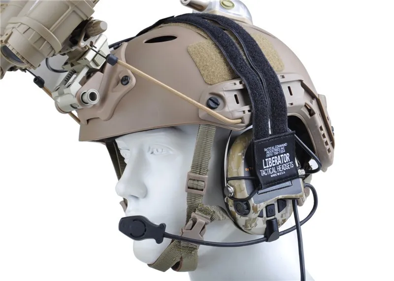 Conversion Kit for Tactical Helmet and Sordin Headset Stickers black DE FG (11)