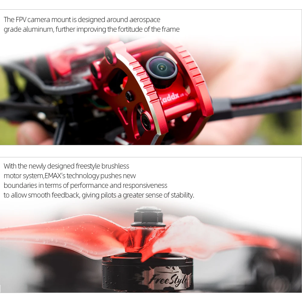 EMAX BUZZ Фристайл 5,8 Г 245 мм FPV системы RC гоночный Drone бесщеточный 2306 2400KV двигатель с FrSky XM+ приемник BNF PNP Квадрокоптер