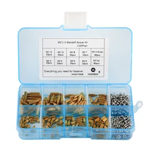 320Pcs/set M2*L+3mm Brass Single Head Spacing Screws Security Surveillance Cameras Pillars Knurled Standoff Spacer Kit HW047