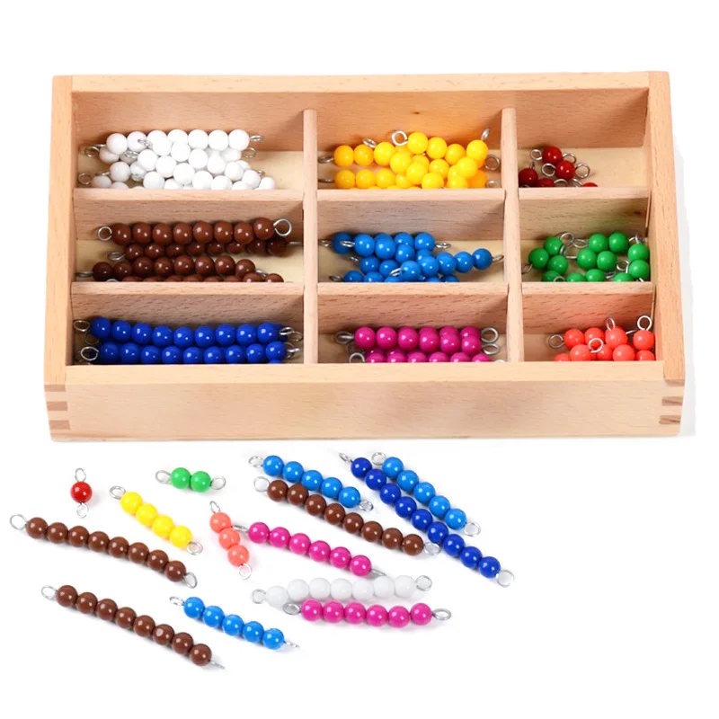 

Montessori Colorful Checkerboard Beads Montessori Learning Math Toy Learn Addition Homeschool Kindergarten Math Make Ten C886T