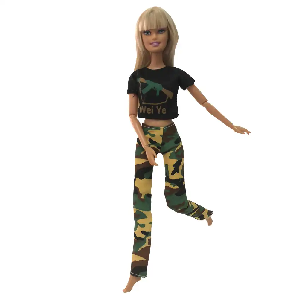 military barbie doll