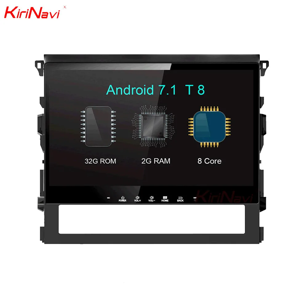 

KiriNavi 9" Octa Core Android 7.1 Car DVD GPS For Toyota Land Cruiser Navigation System Radio Stereo Audio Multimedia WIFI BT