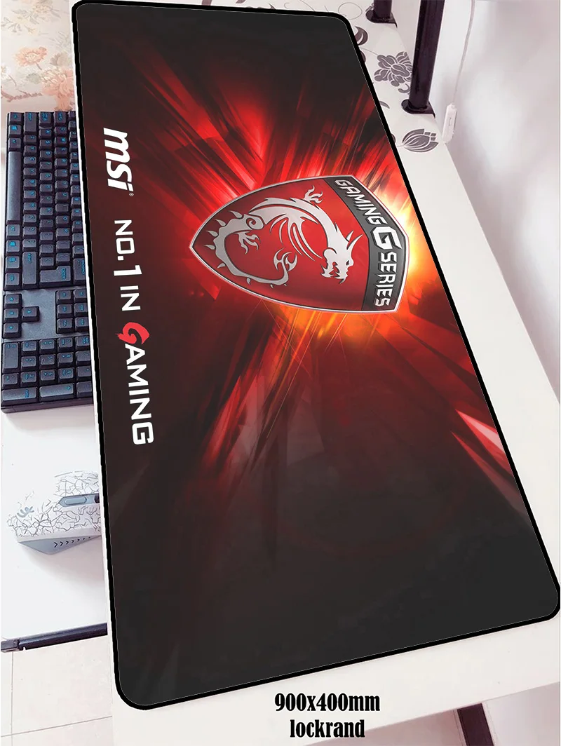 Buy locked edge msi mouse pad 90x40cm pad to mouse