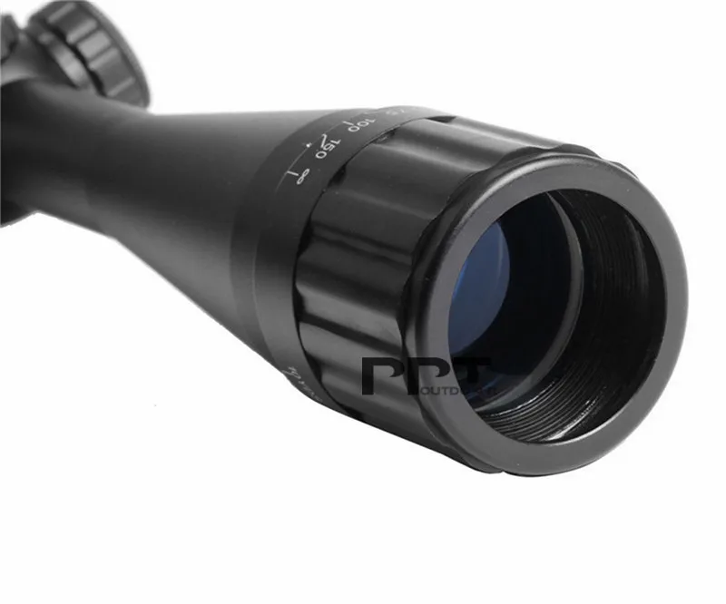 Preta para Caça Tiro com Tampa de Lente Atirador Tático Hunter Rifle Scope Cor Pp1-0348 st 4-16x40aoe 8 Atirador tático st 4-16x40aoe hunter rifle scope
