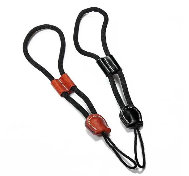 

10pcs/lot camera Black/Brown wrist strap Leather Wristband Protection rope For Canon/Nikon/Sony/Olympus camera and micro-single