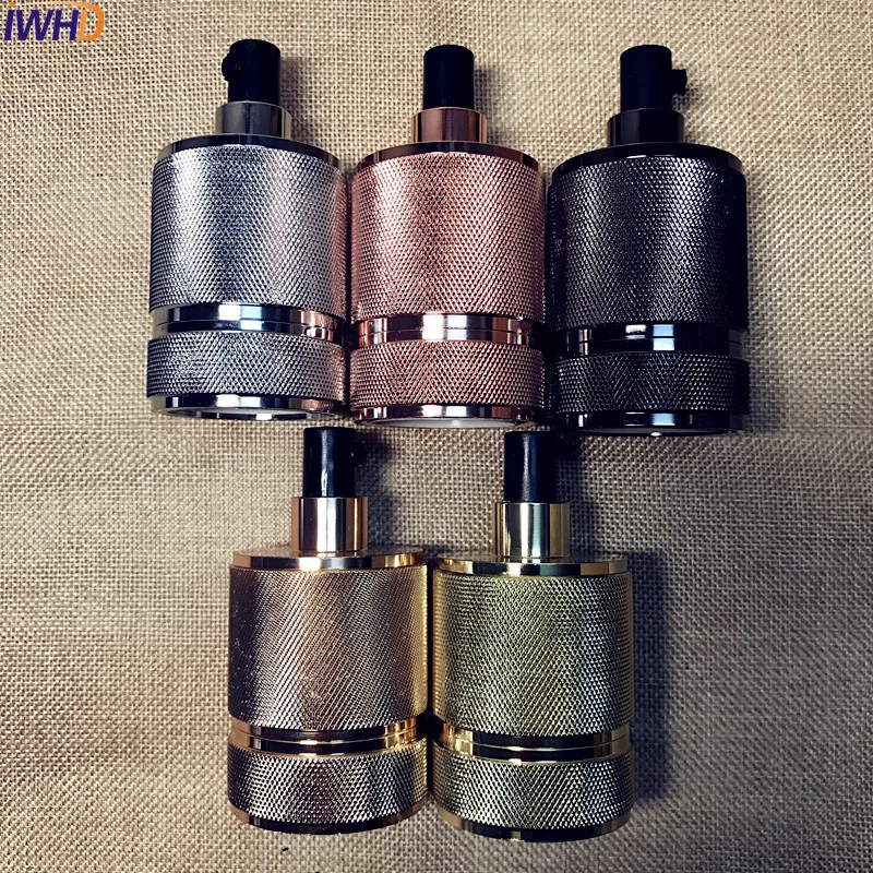 

DIY Retro Vintage Lamp Holder E27 Socket Loft Industrial Pendant Light E27 Lamp Base Holder Lampholder