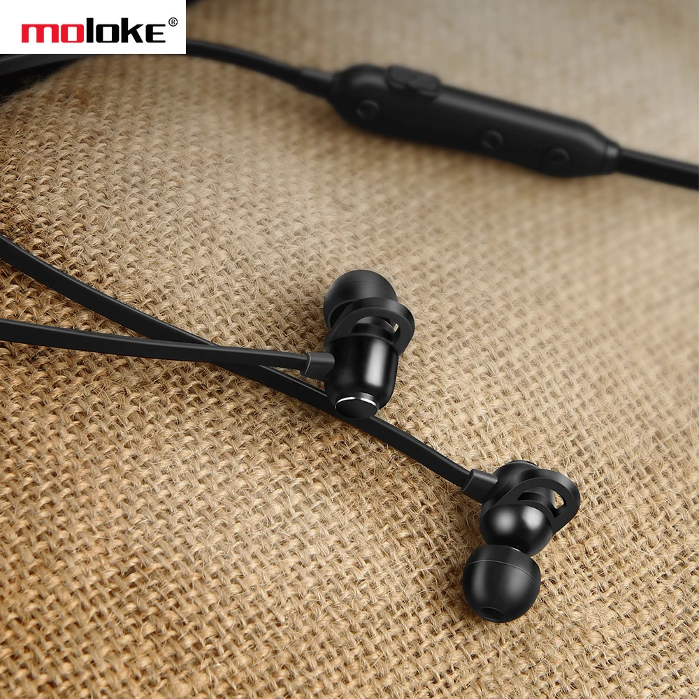 volume control Compatible with App Headset wireless Earbuds Ear Phones for All mobile device black bluetooth headphone