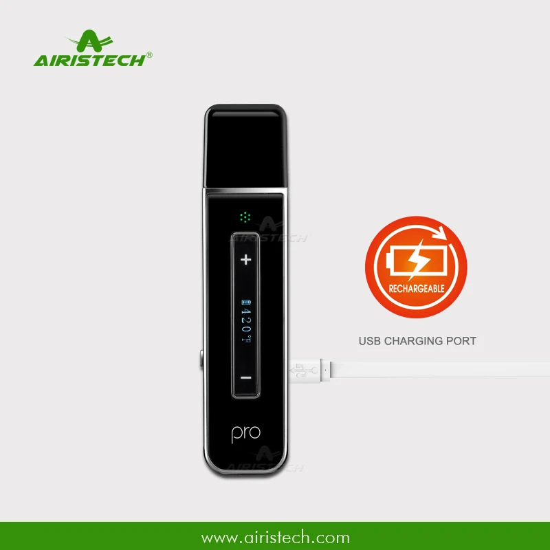 

3pcs/lot Airistech Dry Herb Vaporizer E Cigarette Kit Herbva Pro Herbal Vaporizer Dry Wax Herb Vapor Electronic Cigarette Vape