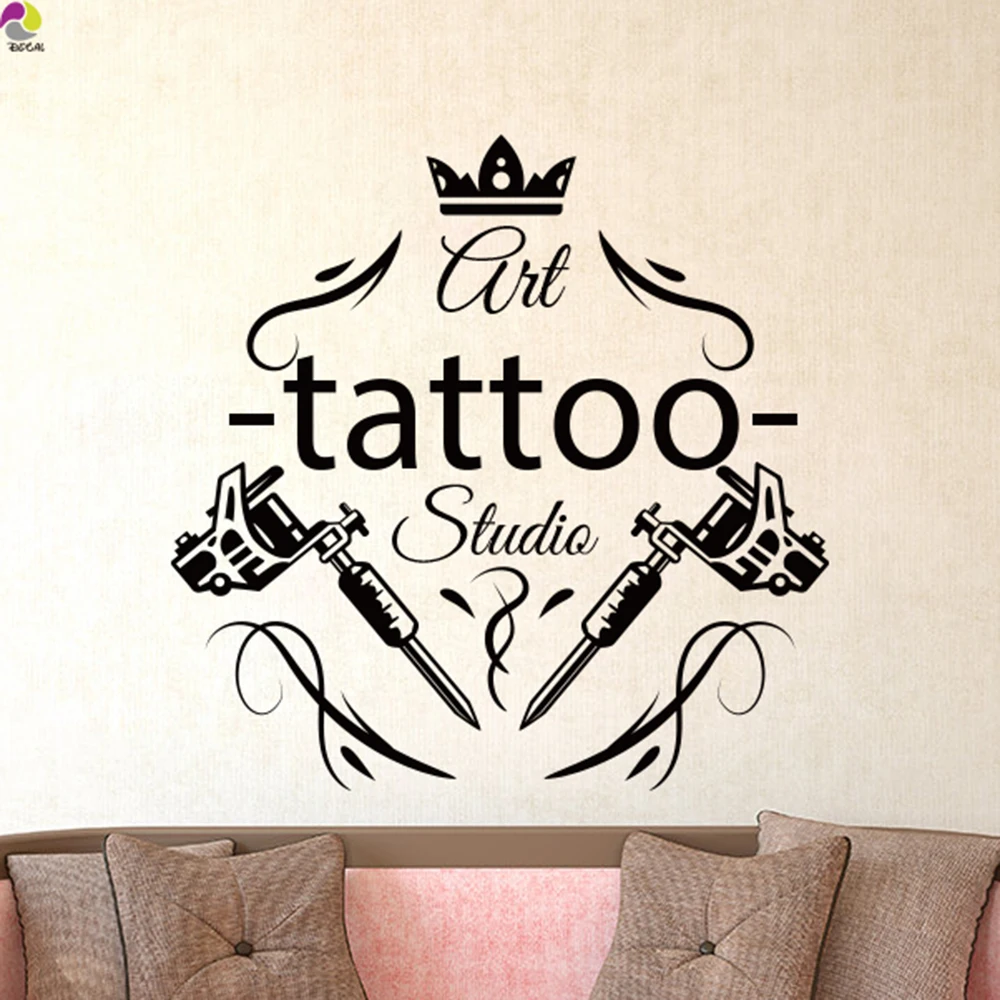 Tatouage Salon Wall Sticker Salon De Tatouage Boutique Studio Outils Tatouage Salon Wall Sticker Salon De Tatouage Boutique Studio Outils