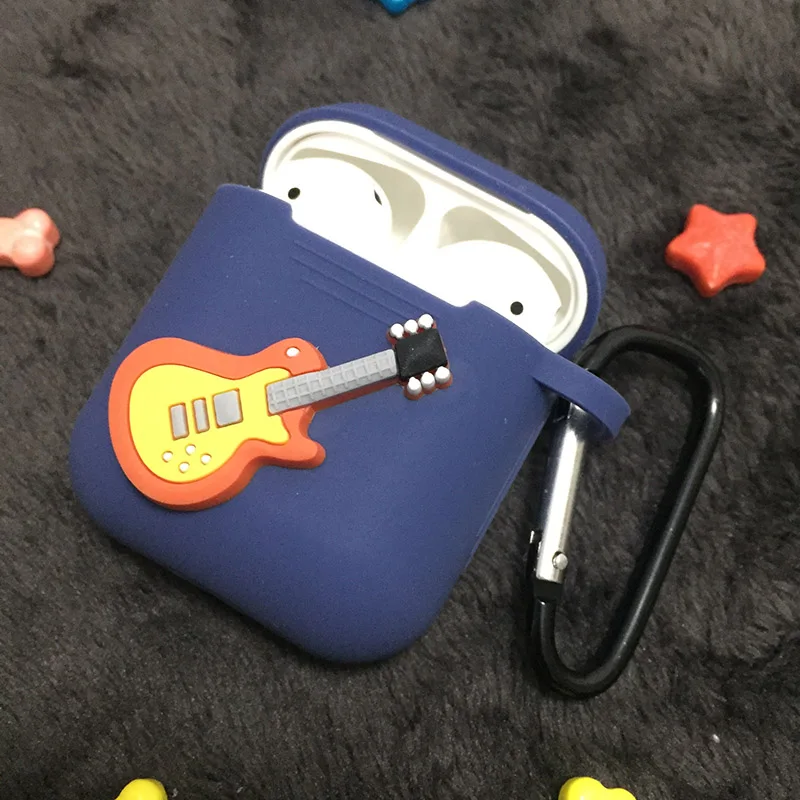 Силиконовый чехол СПС Airpods Doraemon наушники крышка для Air Pods iPhone 7 8 гарнитура