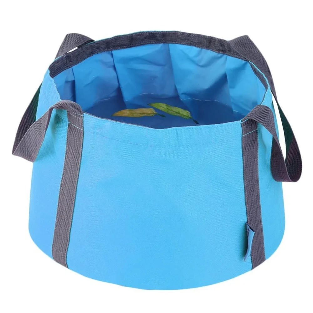 Multi-funcional lavabo aplicable bolsa de cubo plegable Camping senderismo pesca portátil Cubo de Camping