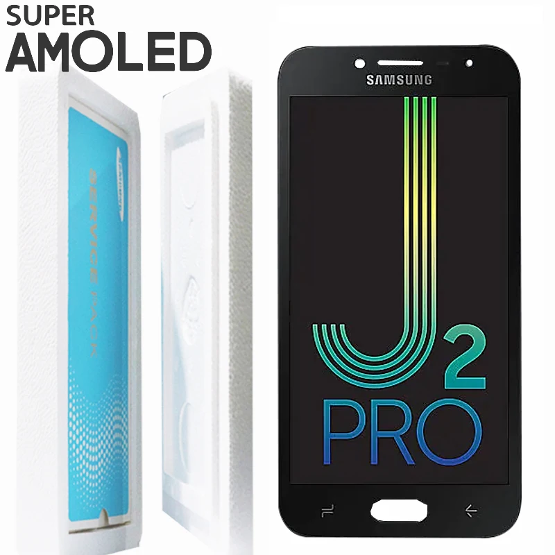 

ORIGINAL 5.0'' SUPER AMOLED Replacement for SAMSUNG Galaxy J2 Pro 2018 J250 J250F SM-J250 Touch Screen Digitizer Assembly
