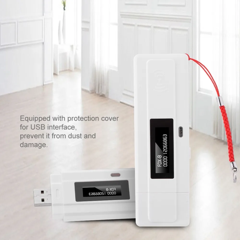 

Rechargeable ISO11784/85 OLED display screen USB FDX-B Animal Chip ID Reader Microchip Scanner Pet RFID Scanner With bag