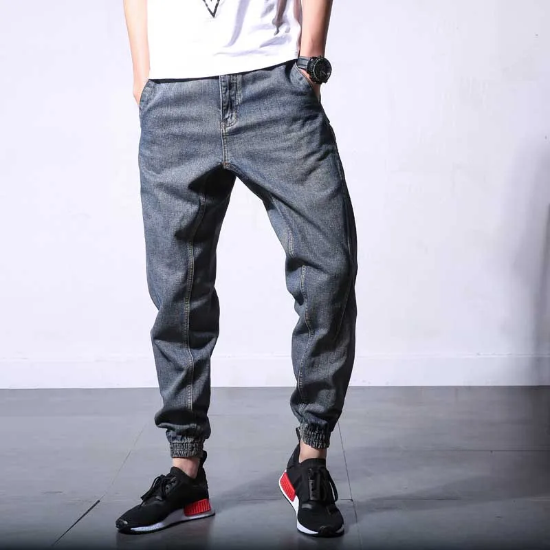 

Patchwork Retro Harem Classic Jeans Men Jeans Denim Pants Korean Fashion Jeans Joggers Pants Cotton Trousers Male Clothes