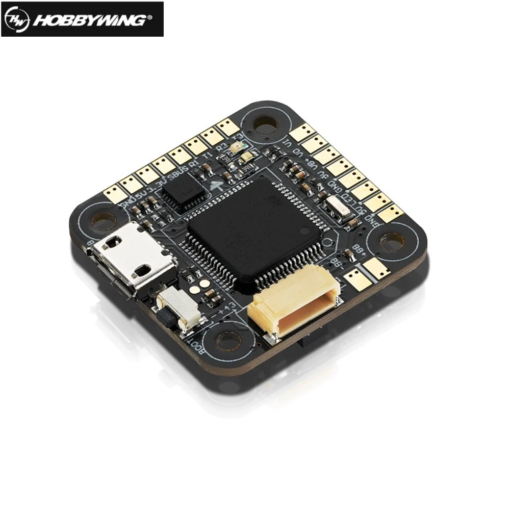 Контроллер Hobbywing XRotor для Nano F4 Micro Flight Controller AIO OSD 5V BEC w/ 20A BLheli_S DShot600 2 4S 4 в 1 20*20 мм