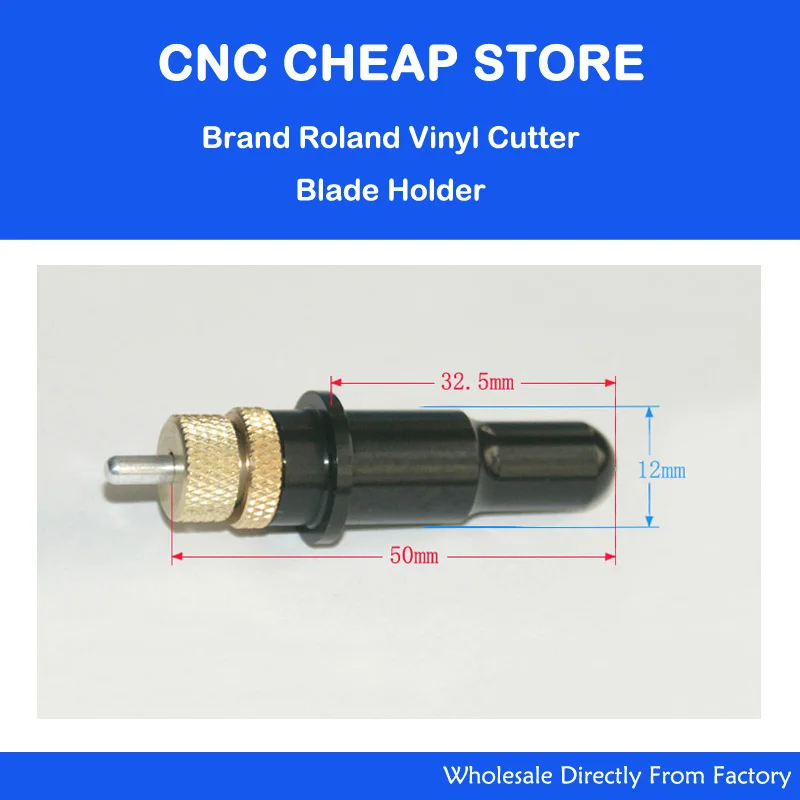 Black Roland Sign Making China Cutting Plotter Blade Holder Vinyl