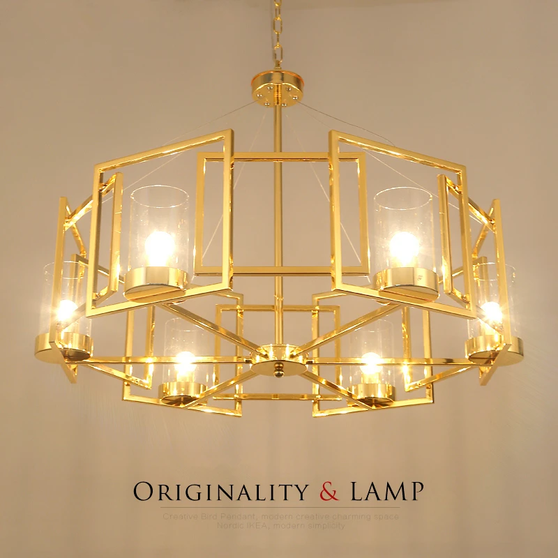 

Postmodern chandelier nordic suspended lamps LED lighting fixtures living room suspension luminaire restaurant hanging lights