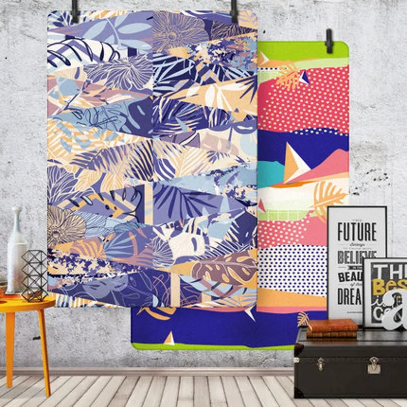 Европейский пейзаж ковер гостиная диван чайный столик кровать одеяло большой мат