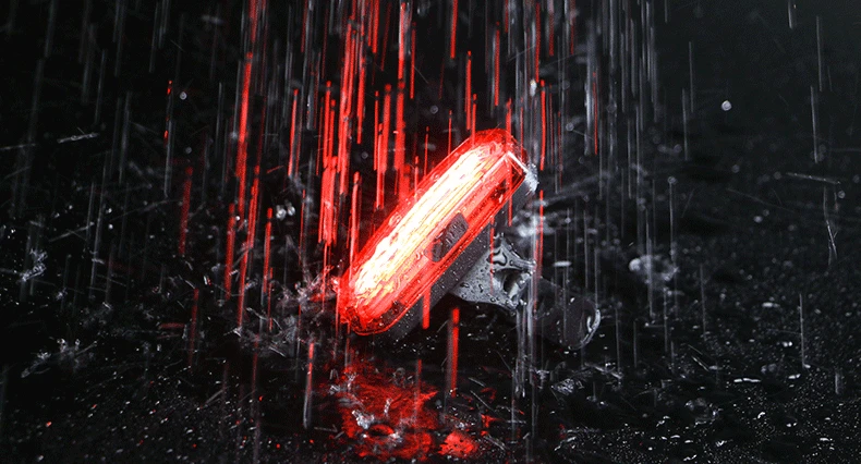 Discount WHEEL UP Bike Tail Light Bicycle Rear light Cycling Tail-lamp Led Light Waterproof MTB USB Rechargeable Polychromatic Taillight 12