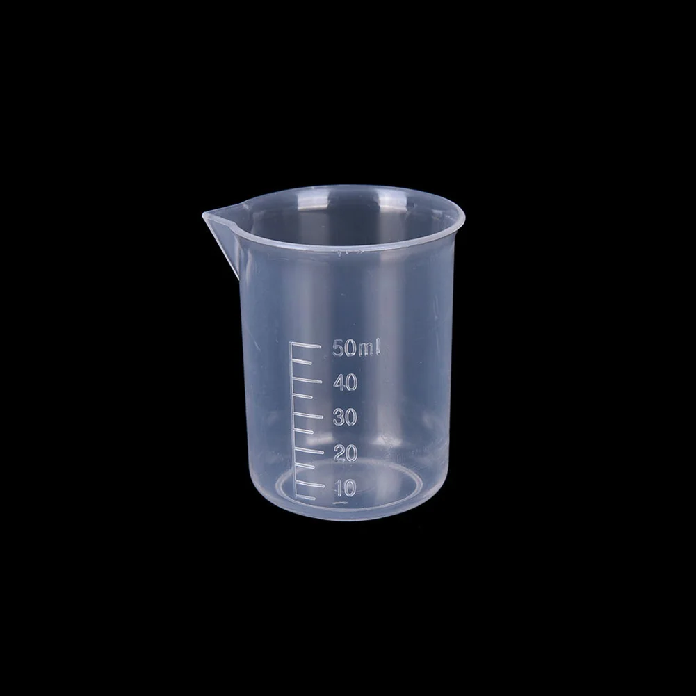 

Utility Transparent Plastic Liquid Measuring Cup Jug With Handle Kitchen Tool