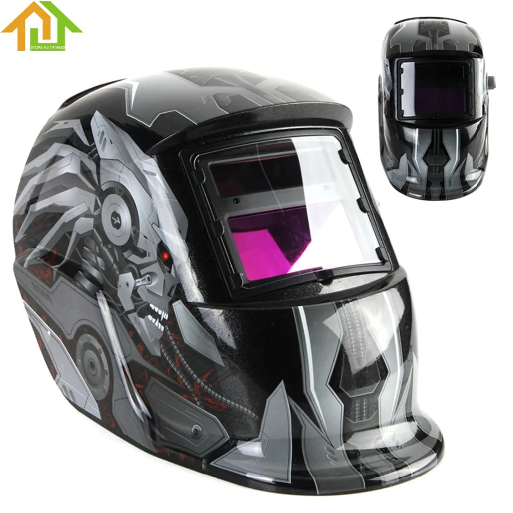 

Transformers Style Cool Auto Darkening Solar Welding Helmet ARC TIG MIG Weld Lens Grinding Mask Welding Mask/welder Cap/Helmet