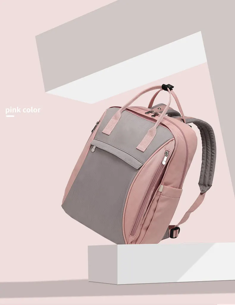 Новая модная многофункциональная сумка для мамы, большая емкость, посылка для мамы и ребенка, сумка для путешествий, рюкзак для мамы, сумка для подгузников, Hanimom