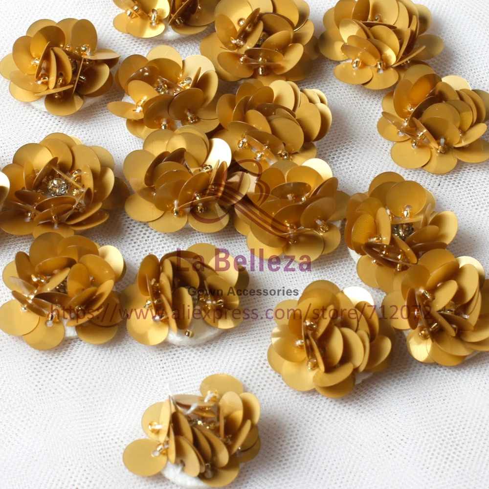 La Belleza/объемные цветы 5 цветов стразы диаметр 2 см 20 шт./лот|rhinestone 3d|flowers 3dflower flower |